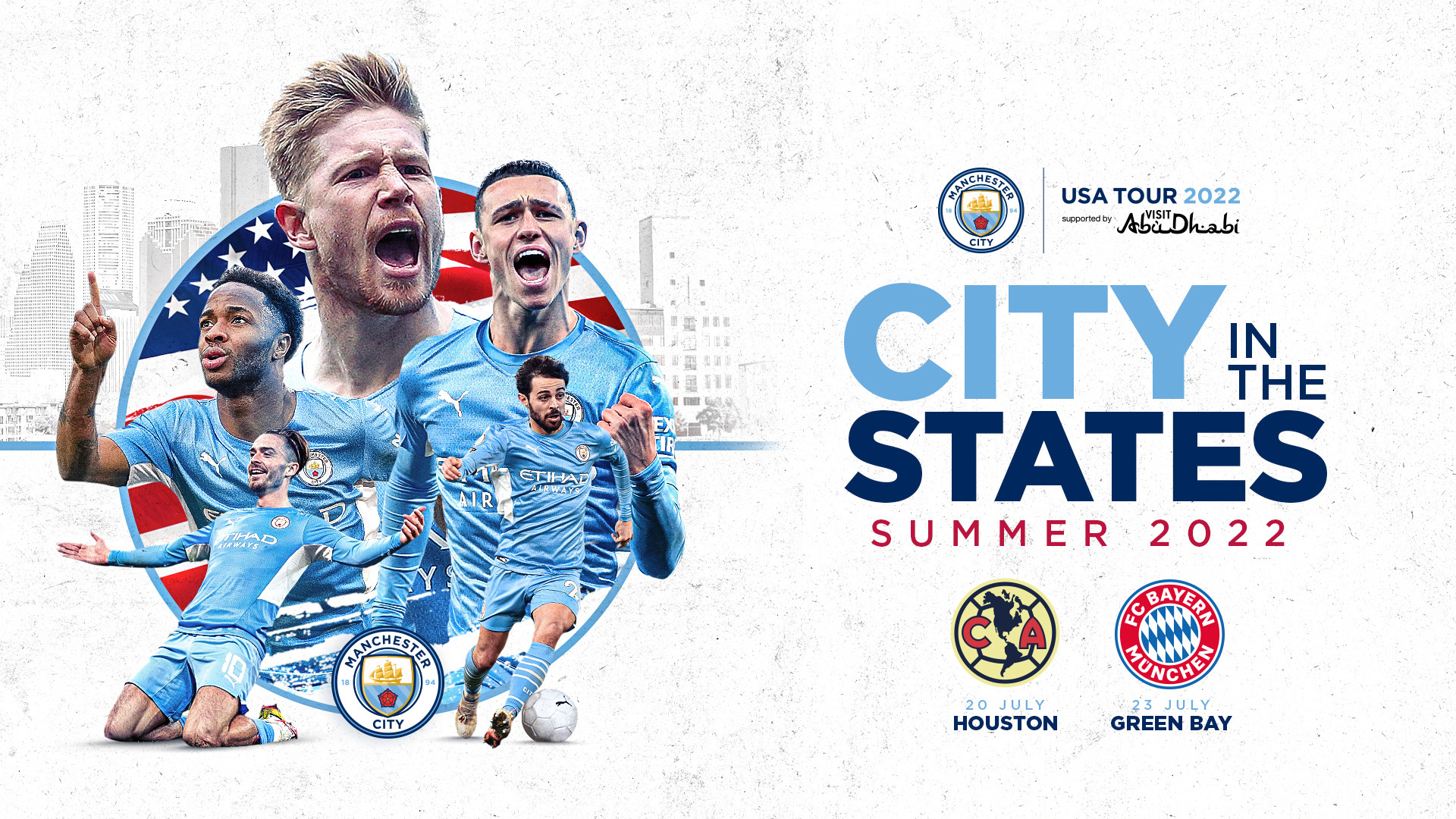 El City se enfrentará al Bayern de Múnich en Green Bay este verano