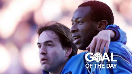 STRIKER: Wanchope put City on their way to a vital 2-1 win away at Watford in 2002