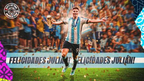 Julian Alvarez: World Cup winner! 