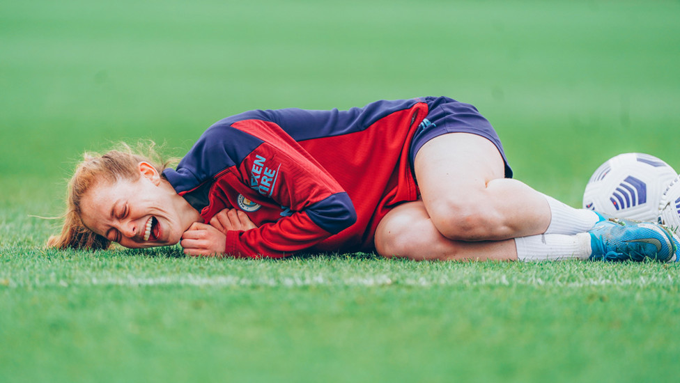 FLOORED! : And she's down!