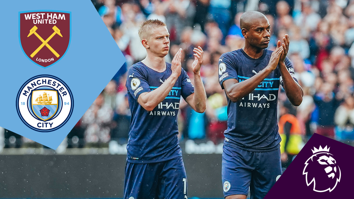 West Ham v City: Full-match replay
