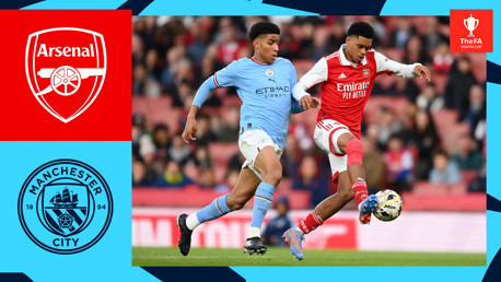 Full-match FA Youth Cup semi-final replay: Arsenal v City 