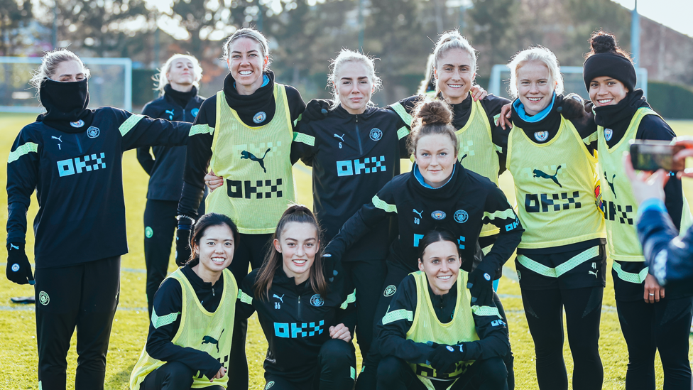 SQUAD GOALS  : The team looking ready for Conti Cup action!