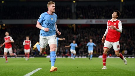 De Bruyne up for Premier League Goal of the Month award