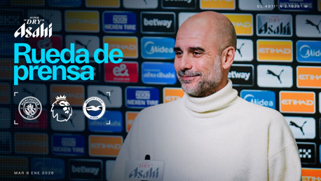 Pep Guardiola: en directo