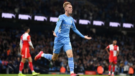 Palmer 'over the moon' with first City goal 