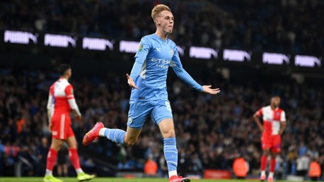 Palmer 'over the moon' with first City goal 