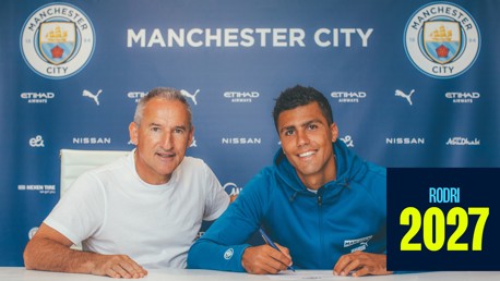 Rodrigo agrees new City contract 