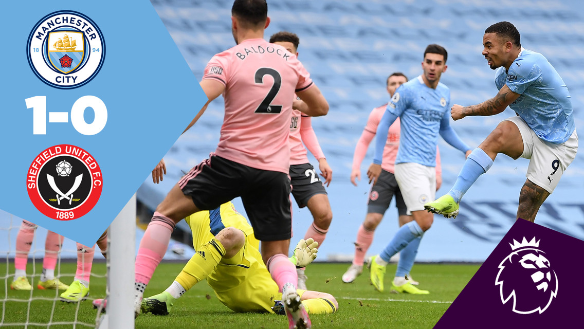 City 1-0 Sheffield United: Full-match replay