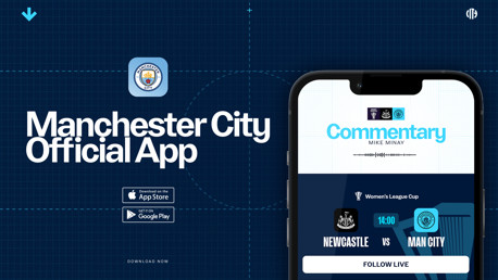 How to follow Newcastle v City on our official app