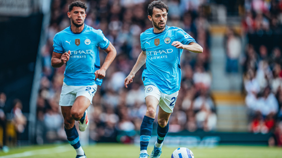 SILKY SILVA : So comfortable on the ball.