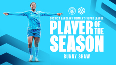 Shaw claims WSL Player of the Season award