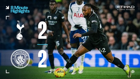 Tottenham 2-2 City: 8-minute highlights