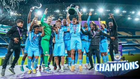 GALLERY: EDS lift Premier League 2 trophy!