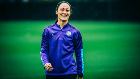 LOOK OF THE IRISH: The ever-smiling Megan Campbell