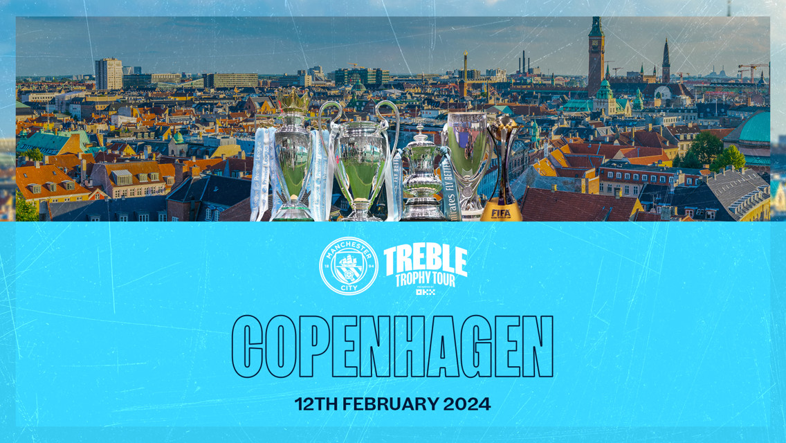 Treble Trophy Tour heads to Copenhagen 