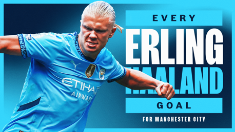 Todos los goles de Haaland con el City