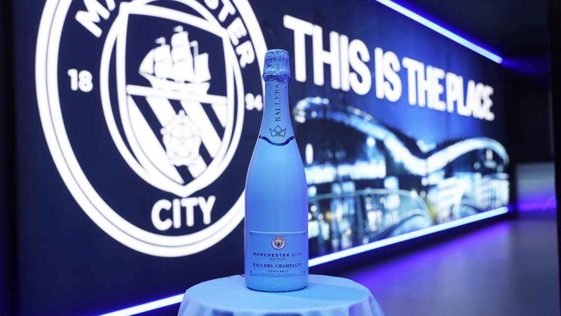 Ballers Champagne torna-se parceiro oficial de Champagne Local do Manchester City