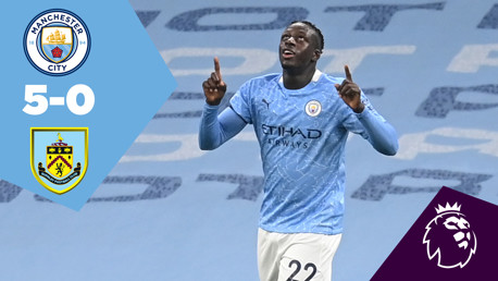 Ulangan Penuh Pertandingan: City 5-0 Burnley