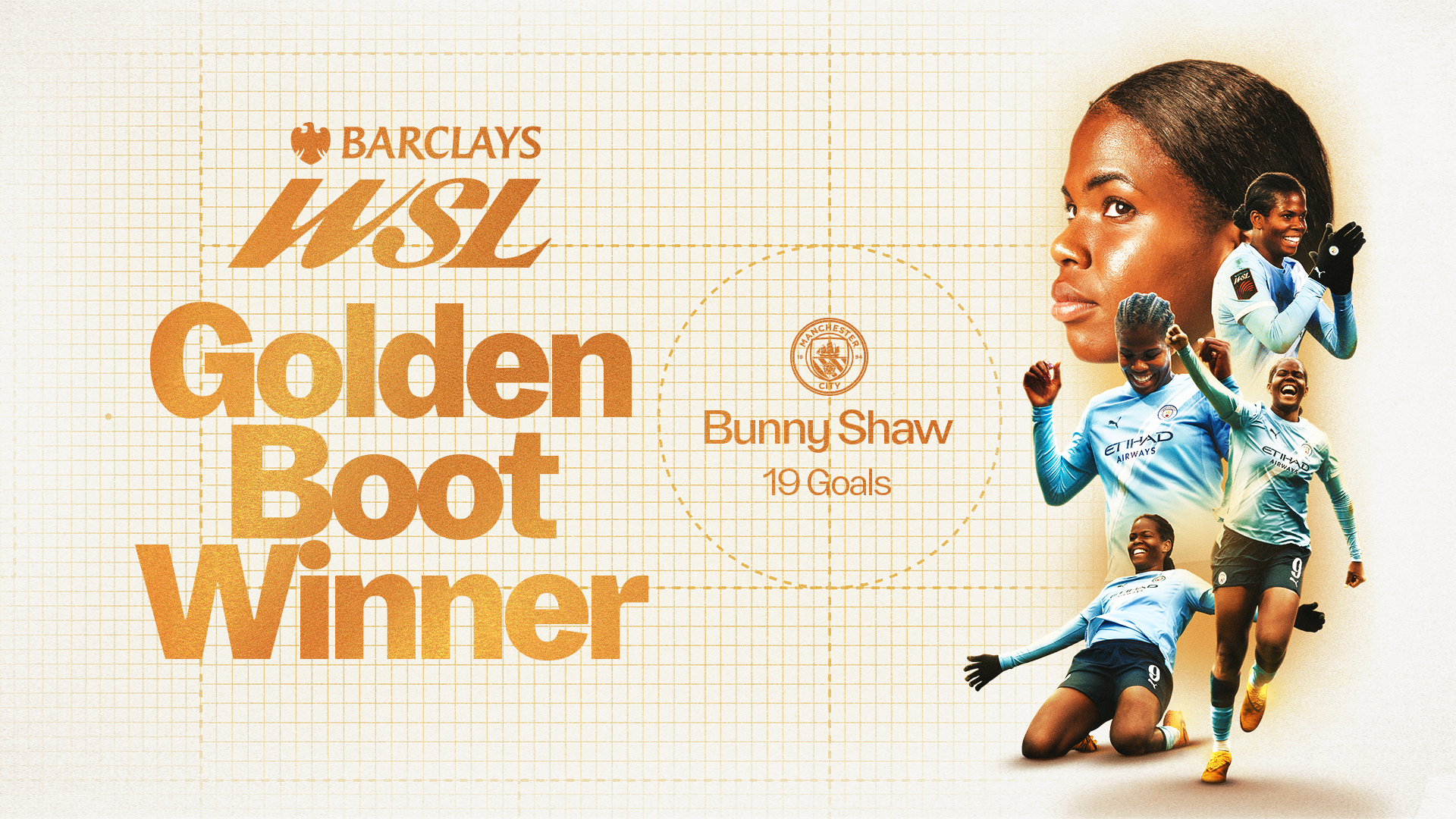 Shaw claims record third successive WSL Golden Boot