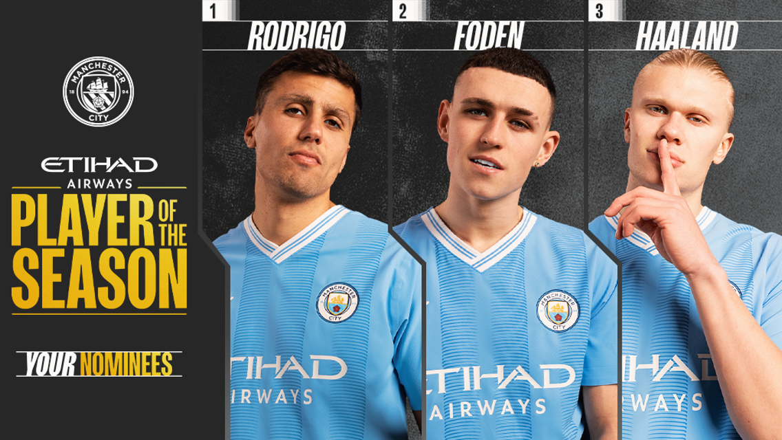 Etihad Player of the Season: ¡los tres finalistas!