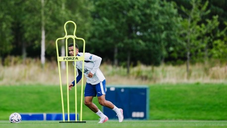 Gallery: New faces spotted in training!