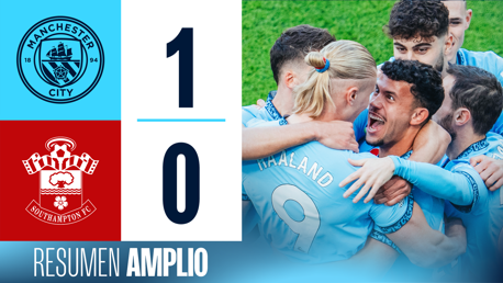 City 1-0 Southampton: resumen amplio