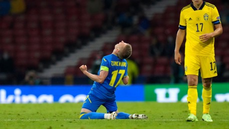 Zinchenko on target as Ukraine make history at Euro 2020