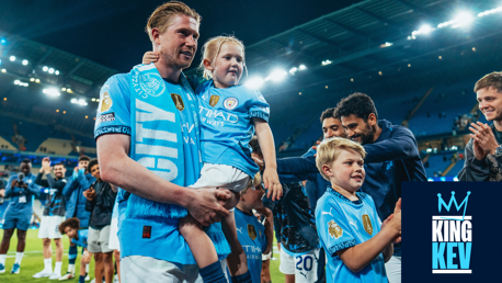 De Bruyne: Etihad farewell was 'absolutely wonderful'