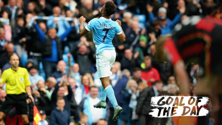 BOURNE SUPREMACY: Raheem Sterling celebrates in 2015 