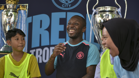 My Treble Trophy Tour: Wright-Phillips in Indonesia 