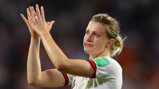 WHITE HEART: Ellen White spoke of her pride for the Lionesses