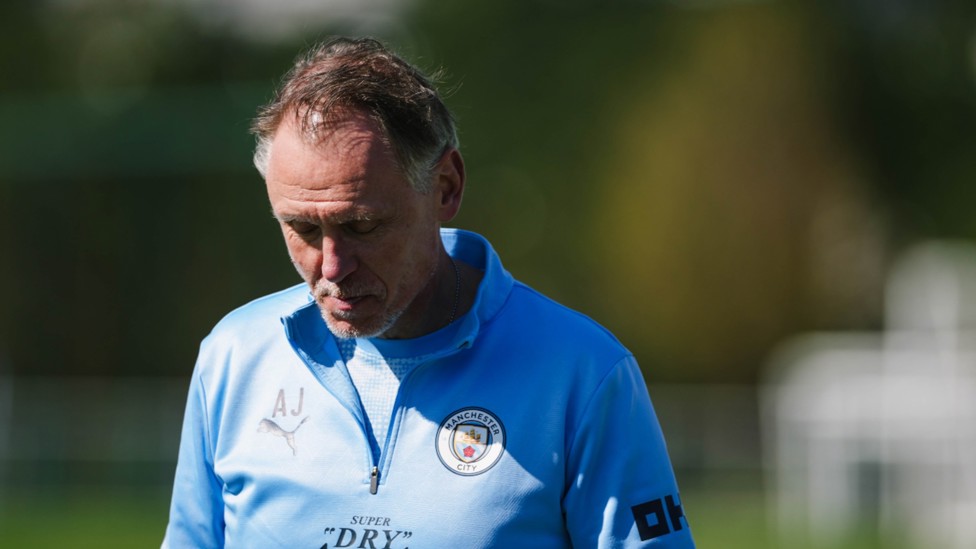 THE BOSS: Andree Jeglertz takes a moment's reflection.