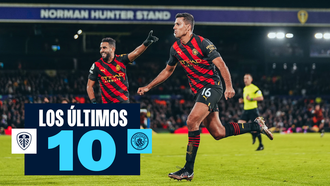Nuestros últimos 10 goles en Elland Road