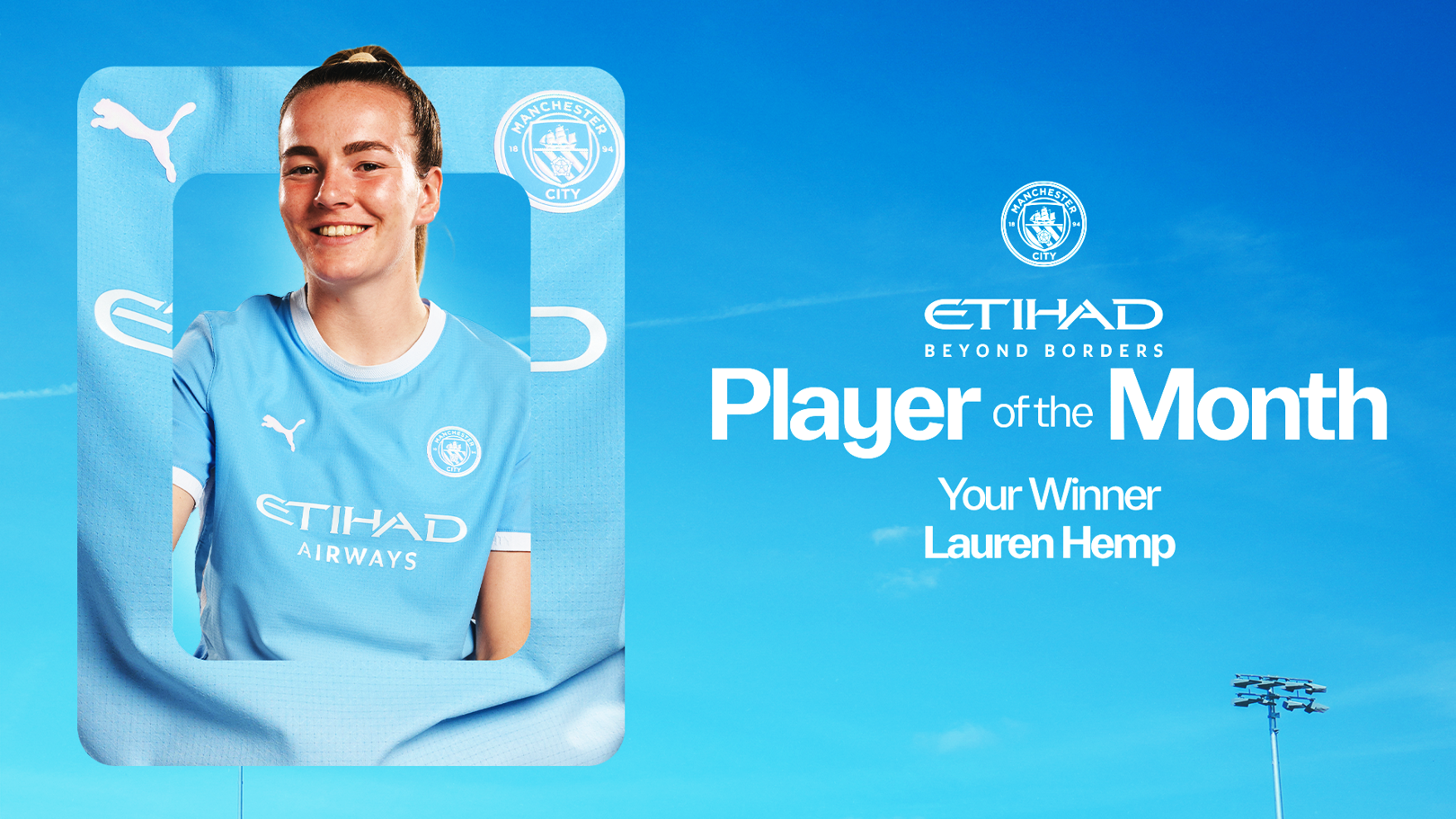 Hemp named September's Etihad Player of the Month