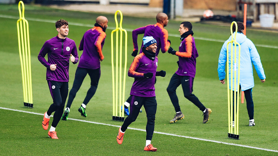 SPRINTS : Stones and Sterling lead the way