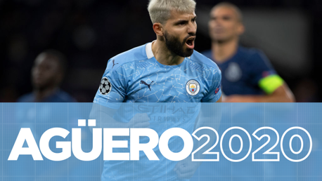 Los goles de Agüero en 2020