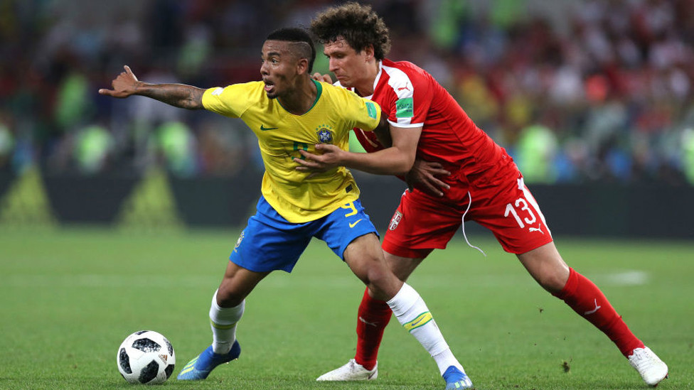 TREBLE HERO : Gabriel Jesus is looking to carry his club form into the national team