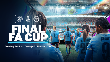 El City se medirá al Brighton en la final de la FA Cup