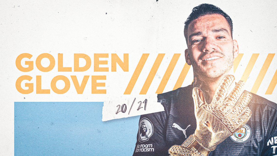 Ederson retains Premier League Golden Glove award