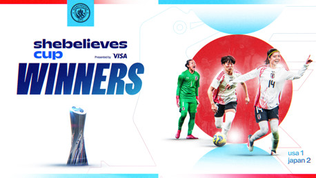 City stars help Japan to SheBelieves Cup glory 