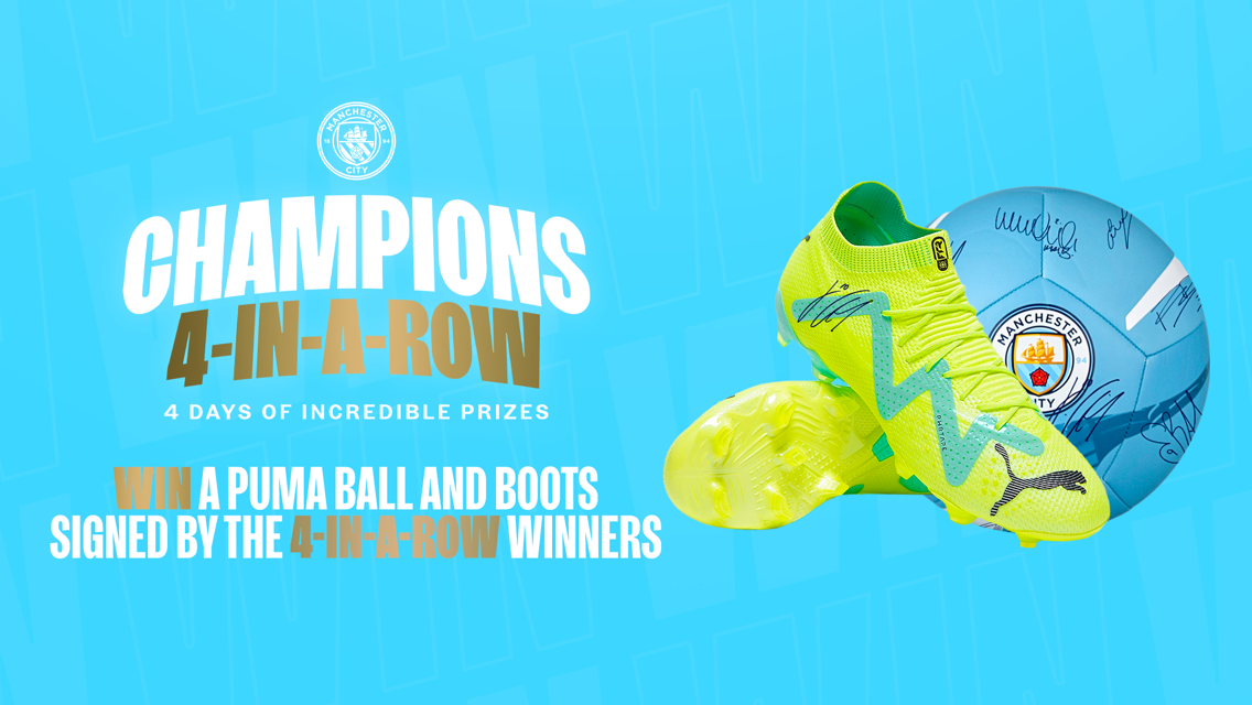 Four days of Incredible Prizes: Win a team-signed ball and signed PUMA boots
