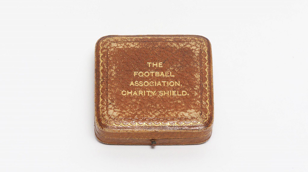 The case of the Charity Shield medal...