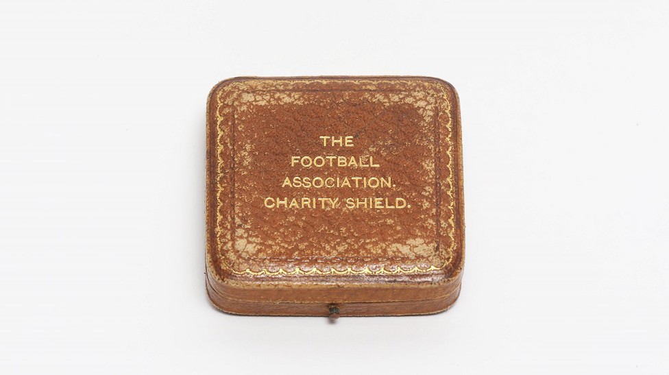 The case of the Charity Shield medal...