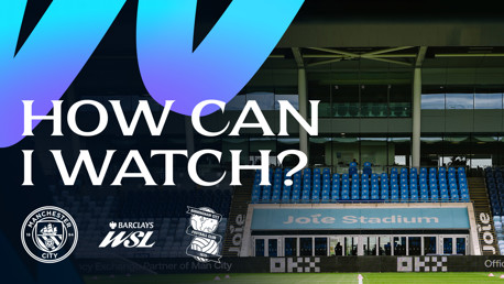 How can I watch City v Birmingham on TV?