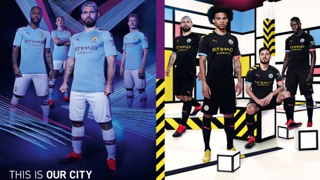 CITY x PUMA: Manchester City and PUMA today revealed their 2019/20 Home and Away kits, the first designs of their partnership, which pay tribute to Manchester’s industrial and cultural heritage.