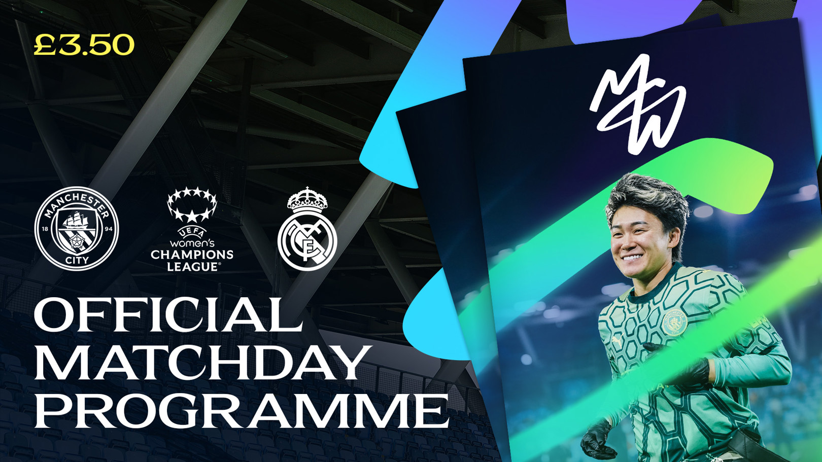 Yamashita in the spotlight for City v Real Madrid programme