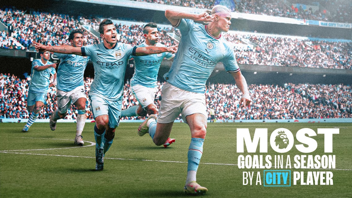 Catatan gol Haaland puncaki daftar terkenal para topskor City