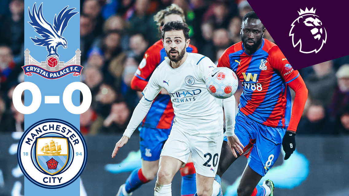 Palace 0-0 City: resumen breve