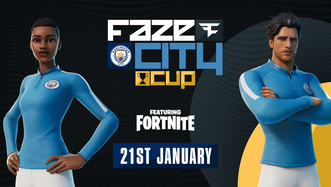 City collaborate with FaZe Clan to bring football to Fortnite